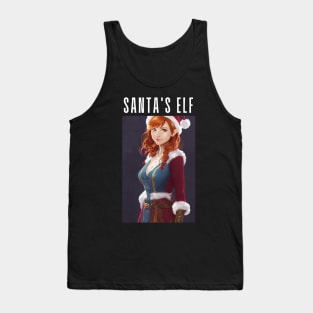 Santa's Elf - Anime - Christmas Fantasy Tank Top